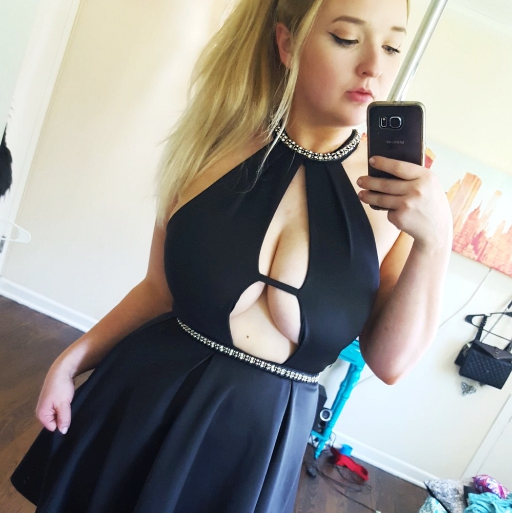rhinestone skater dress